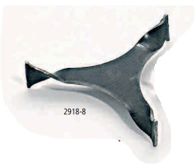 2918-7 Підставка для випалу металева, 6/75 мм, № 7